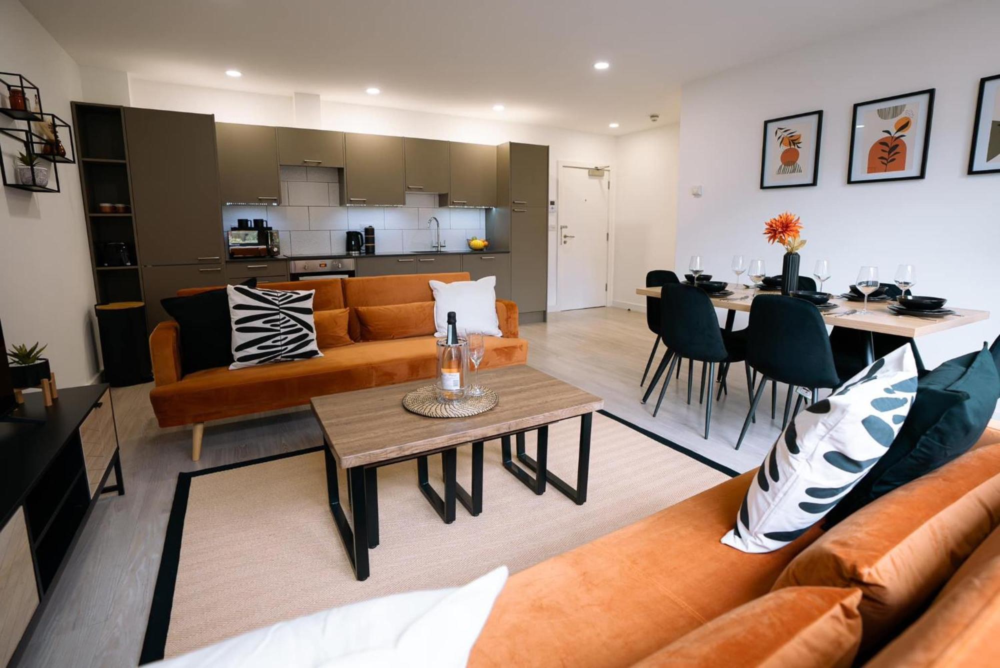 Modern City Centre Apartment Exeter Exterior foto