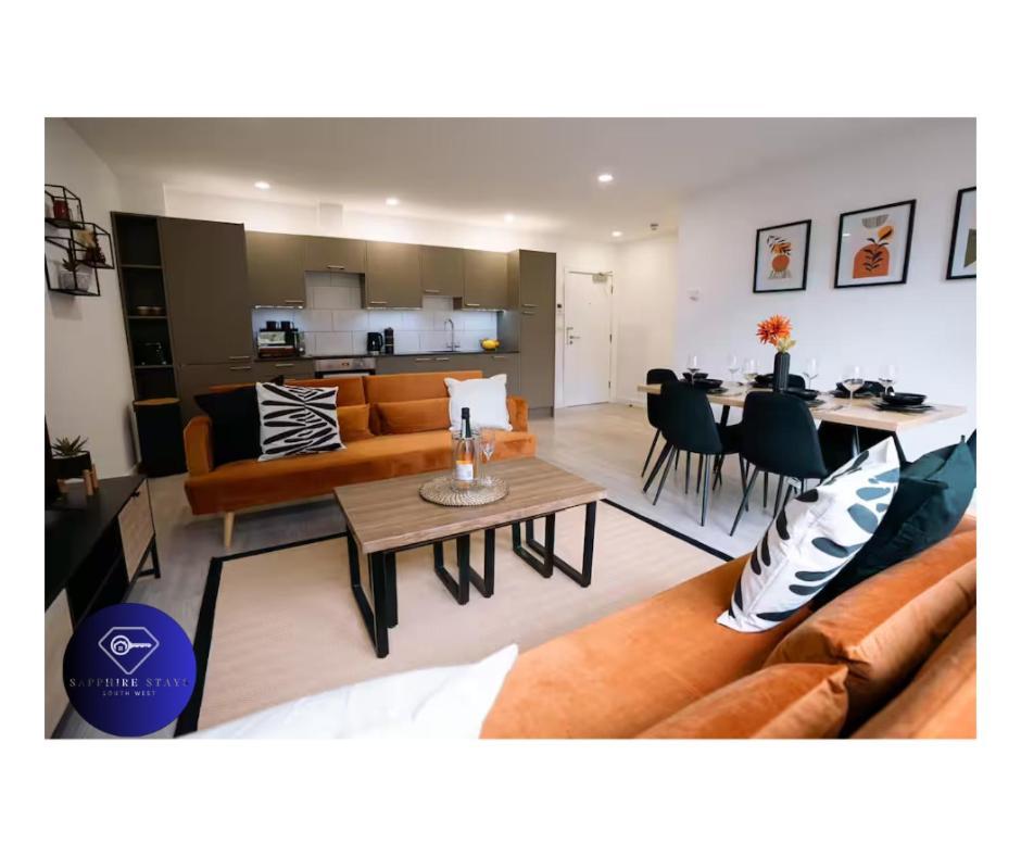 Modern City Centre Apartment Exeter Exterior foto